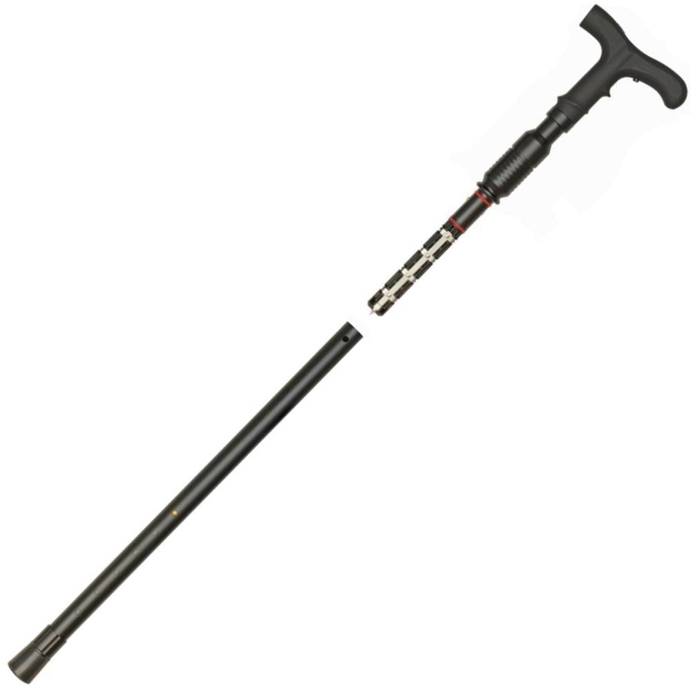ZAP Covert Rechargeable LED Stun Gun Walking Cane 1M