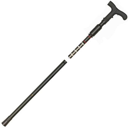 ZAP Covert Rechargeable LED Stun Gun Walking Cane 1M
