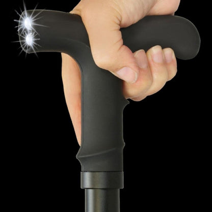 ZAP Covert Rechargeable LED Stun Gun Walking Cane 1M
