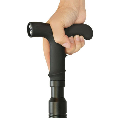 ZAP Covert Rechargeable LED Stun Gun Walking Cane 1M