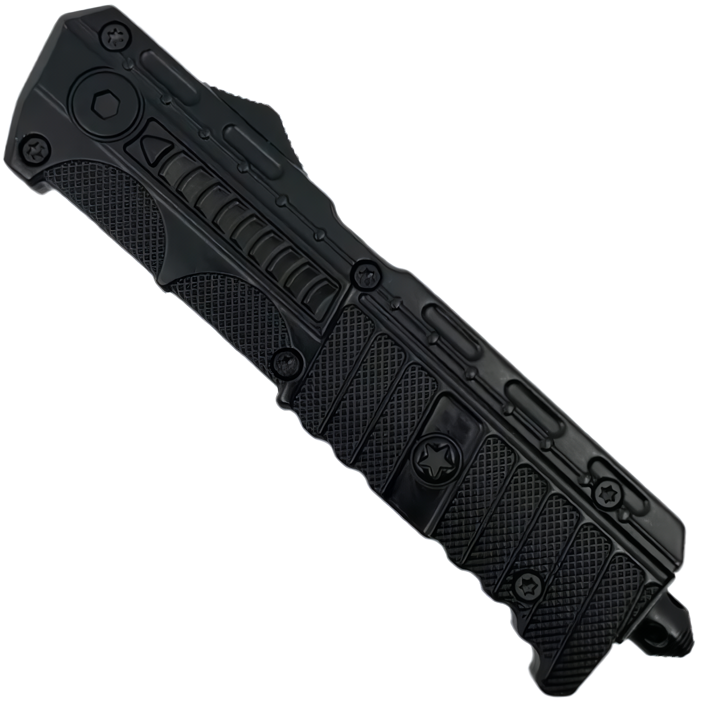 Armed Force Tactical Automatic OTF Tanto Knife w/ Molle Holster 3.5"