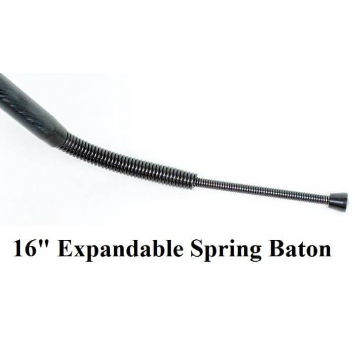 Rothco Expandable Carbon Steel Spring Coil Baton 16"
