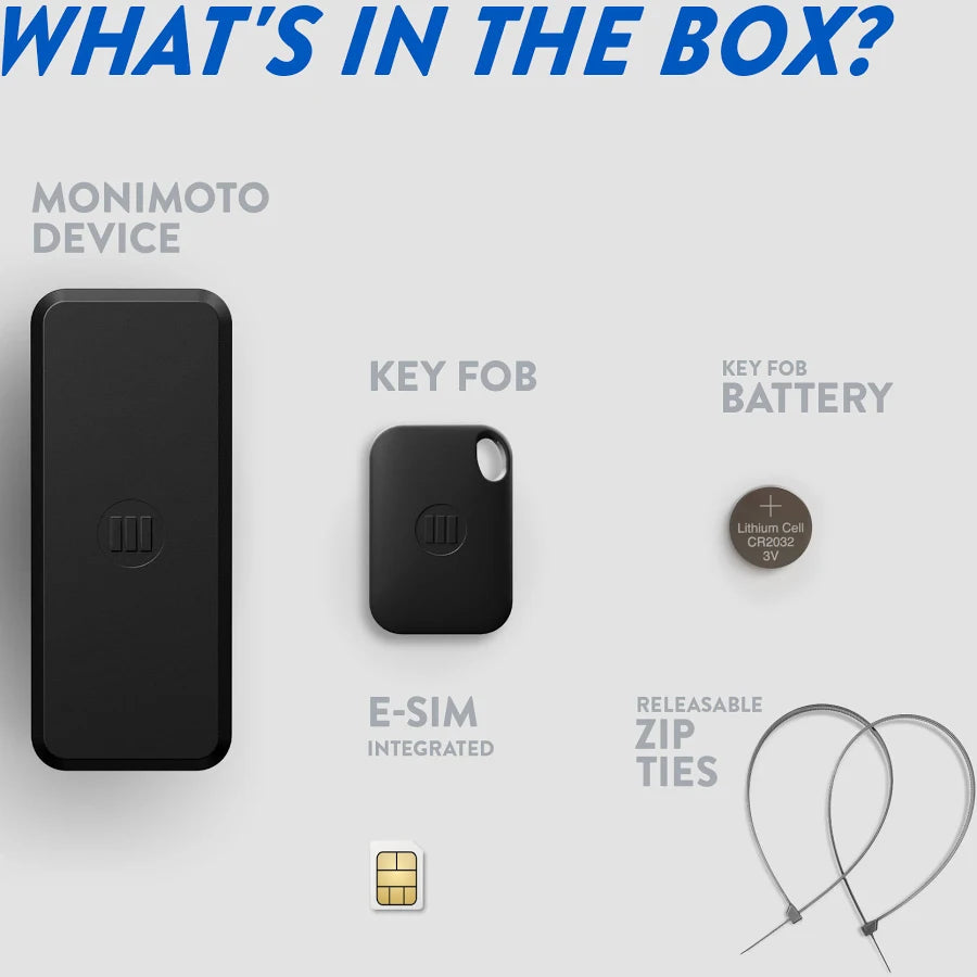 Monimoto 9 Motorcycle GPS Tracker