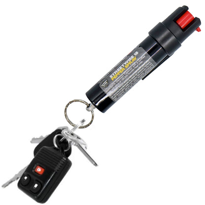 Streetwise 18 Keychain Pepper Spray UV Marking Dye 3/4 oz.